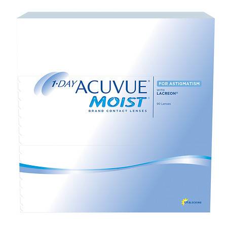 1-Day Acuvue Moist for Astigmatism 90 Pack