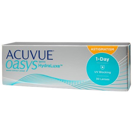 1-Day Acuvue Oasys w/Hydraluxe for Astigmatism 30PK